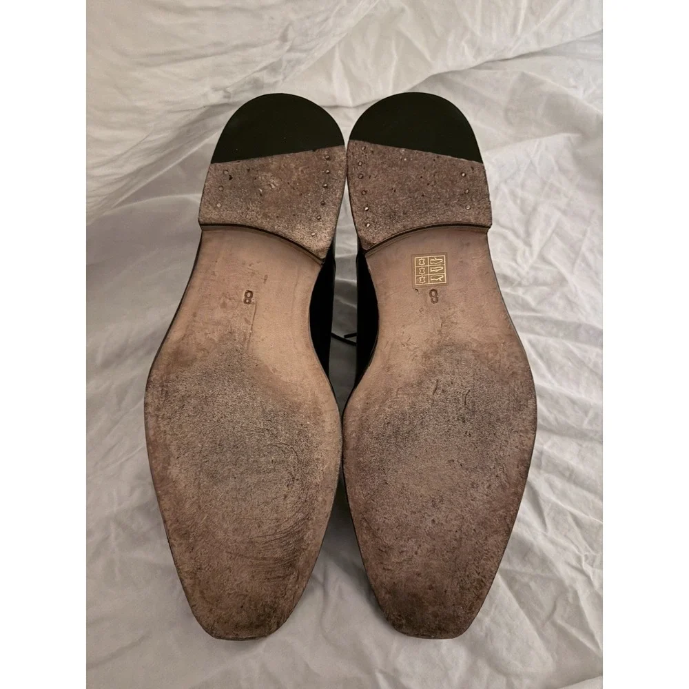 Meermin - Black Cap Toe Oxford Dress Shoes - US 9 (UK 8) - 101534